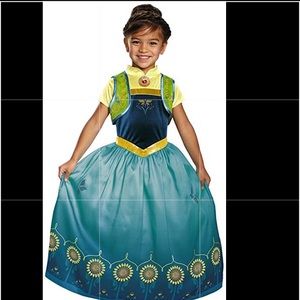Disney Anna Frozen Fever Deluxe Costume